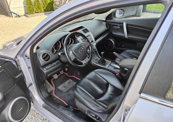 Mazda 6 cena 15500 przebieg: 227000, rok produkcji 2008 z Sośnicowice małe 172